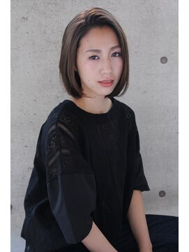 ヘアーアンドメイク シーク 吉祥寺(HAIR&MAKE SeeK) ツヤ感×アッシュグレーショートボブ【seek吉祥寺】