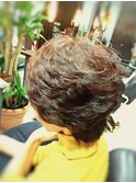 【CAN】40代以上にオススメ♪ボリュームUPショートパーマヘア
