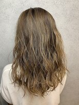 ヘアサロンエムフィス 池袋東口(HAIR SALON M Fe's)&nbsp;外ハネボブ/アッシユブラウン/ネオウルフ/デザインカラー