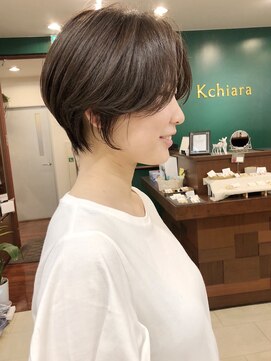 キアラ(Kchiara) センターパートハンサムショートkchiara天神川野直人