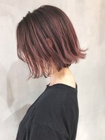 アイティー バイ アルバム 浦和店(IT by ALBUM)&nbsp;ピンクアッシュグラデーション_ショコラベージュボブ_ba220581