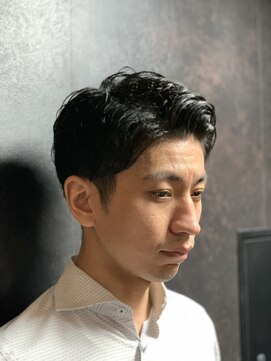 ヒロギンザ 神田店(HIRO GINZA) 20代30代40代ツーブロック×七三スタイル