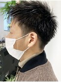 #ツーブロック#刈り上げ＃スリークショート