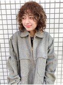スパイラル強めパーマ