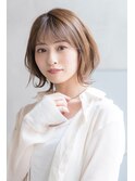 ☆スタイル☆　LIBERTEショート×ミルクティーブラウン