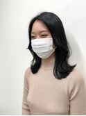 韓国ヘアくびれミディ♪　