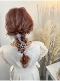 編み下ろし【大阪梅田茶屋町ヘアセット専門店Achieve m+】