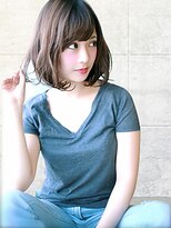 ヘアーアンジェ 伊達店(Hair ange)&nbsp;【30・40代おすすめ♪】小顔カット×ハイライト×くびれボブ