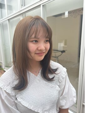 ムーブヘアピュア(MOVE HAIR pure) 逆インナーカラー