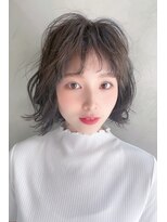 トップシェイプ(TOP SHAPE) 大人可愛い20代30代40代小顔ウルフレイヤーボブ丸みショートボブ