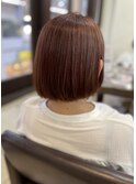 うる艶酸性ストレートボブ