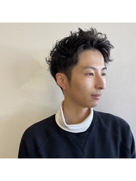 コットン 松本店(Cotton) アップバングスタイル【メンズ】
