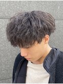 ツイストスパイラル／メンズカット／スパイラルパーマ