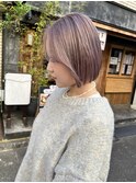 ボブ/ピンクベージュ