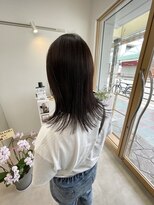 オリビアヘアー(OLIVIA HAIR) ピンクブラウン×ウルフレイヤー