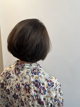 ピュアソウル(Pure Soul) ニューヨークドライカット×くせ毛×カジュアルショートボブ