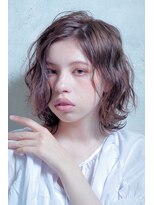 クシュ 所沢西口プロぺ通り(kusyu... )&nbsp;前髪マチルダボブピンクベージュインナーグレージュウルフ所沢