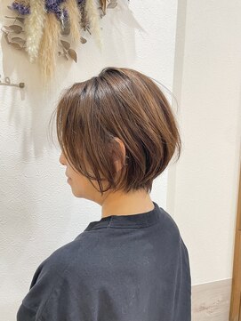 フゥカ 類家店(fuka) 八戸大人ナチュラルショートボブ20代30代40代50代