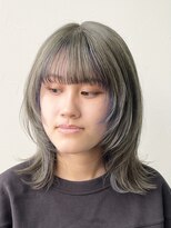 ランガリ ヘアアンドスパ(Rangali Hair&Spa) 【別府 ランガリ】オリーブカラー/ウルフカット/インナーカラー