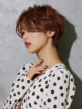 ヘアーカッティングガーデン ジャック モアザン 松山店 ハンサムショート/大人かわいい  ［松山市駅/白髪ぼかし］