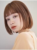 イメチェンヘアスタイル ハッシュカット フルバング 似合わせ