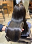 髪質改善×カラー×カット【髪質改善ヘアエステサロンHanare】