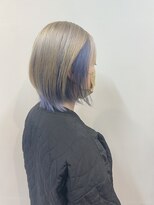 ブルーム(the Bloom)&nbsp;【2.3ブリーチ～】ホワイトベージュ×ラベンダーブルー[木更津］