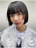 姫カットレイヤー×ポイントカラー