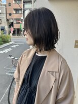 エニエンメイクス 立川(ENIEN MAKE'S)&nbsp;ボブ/切りっぱなし/レイヤーカット/オリーブベージュ/2