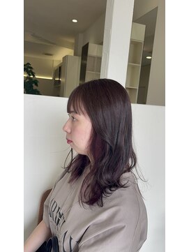 ラブユイット(LOVE HUIT) インナーカラーピンクベージュ！