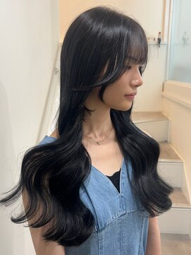 ハチ(HACHI) 人毛100％シールエクステ80本