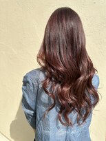 キャパジャストヘアー(CAPA just hair)&nbsp;ブリーチなしボルドーカラー