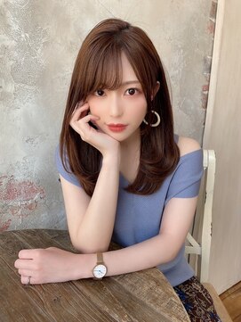 アマトウキョウ アユンチェ(AMA TOKYO×AYUNCHE) 韓国スタイル/ナチュラルくびれヘア_くびれ巻き_レイヤーカット