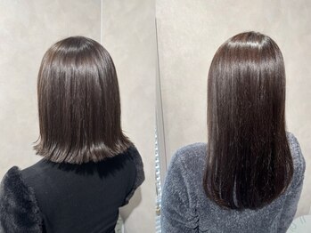 リアンヘアー(Lian hair)の写真/1席のみの落ち着く個室空間で、他のお客様の目を気にせずあなただけのサロンタイムをお過ごし頂けます＊