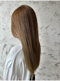 髪質改善 ハイライト ダブルカラー 白髪ぼかし