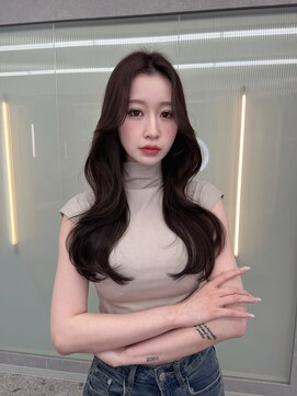 ボタン ハカタ(VOTAN hakata) 【柿本真優】前髪なし/レイヤーカット/グレージュカラー