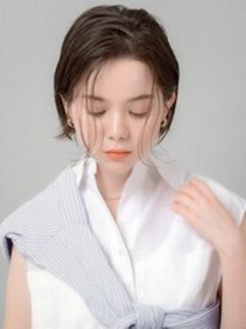 ティファ 二子玉川(Tiffa) シースルーバング×ぱつっとボブ