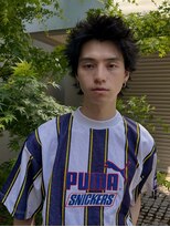 ヒュージ 三軒茶屋(huge)&nbsp;スパイキーショート/刈り上げなし/学割/メンズカット/メンズ