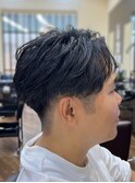 LaModeIWAI/メンズカット/アップバング/フェードカット