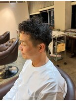 ビハインドザカーテン(BEHIND THE CURTAIN)&nbsp;【セットが簡単】メンズ波巻きパーマ