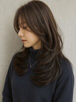 ニュイ 高槻 阪急茨木店(nui)&nbsp;ミディアムヘア/暗めカラー/グランマッシュ/茨木