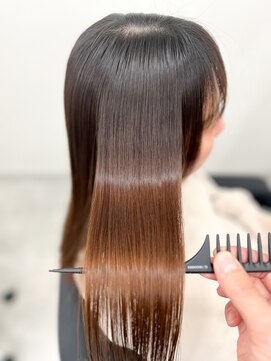 艶髪/縮毛矯正/髪質改善/ストレート