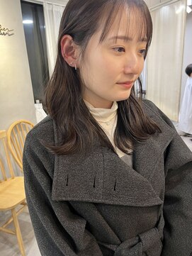 ゆるふわっとミディアムレイヤー/ボブから伸ばし中