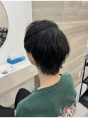 黒髪ショートウルフカット♪あゆむ