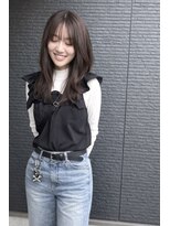 ヘアアンドビューティー クローバー(Hair&Beauty Clover)&nbsp;セミロングレイヤー/モカブラウン/シャギーカット