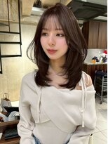 シスター 国分寺(sister)&nbsp;お洒落レイヤーカットチョコレートブラウン立川国分寺韓国ヘア