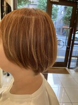 ヘアーイズム(HAIR ISM)&nbsp;マッシュ×ハイライト白髪ぼかし♪