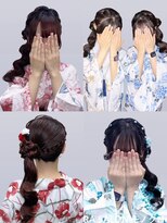 アールエーサロン モノクロ 虎ノ門(RA SALON モノクロ)&nbsp;【デートヘアセット】浴衣ヘアセット