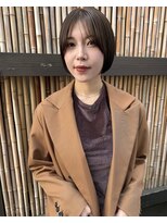 ドルセプラタ(Dulce plata) 【kaN.】ミニボブ×オリーブグレージュ×髪質改善ストレート