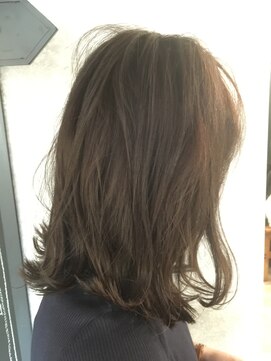 ロンド ルージュ 銀座店(Lond rouge) アッシュグレー×外ハネミディ　担当指名NO.1　総店長関根孝文